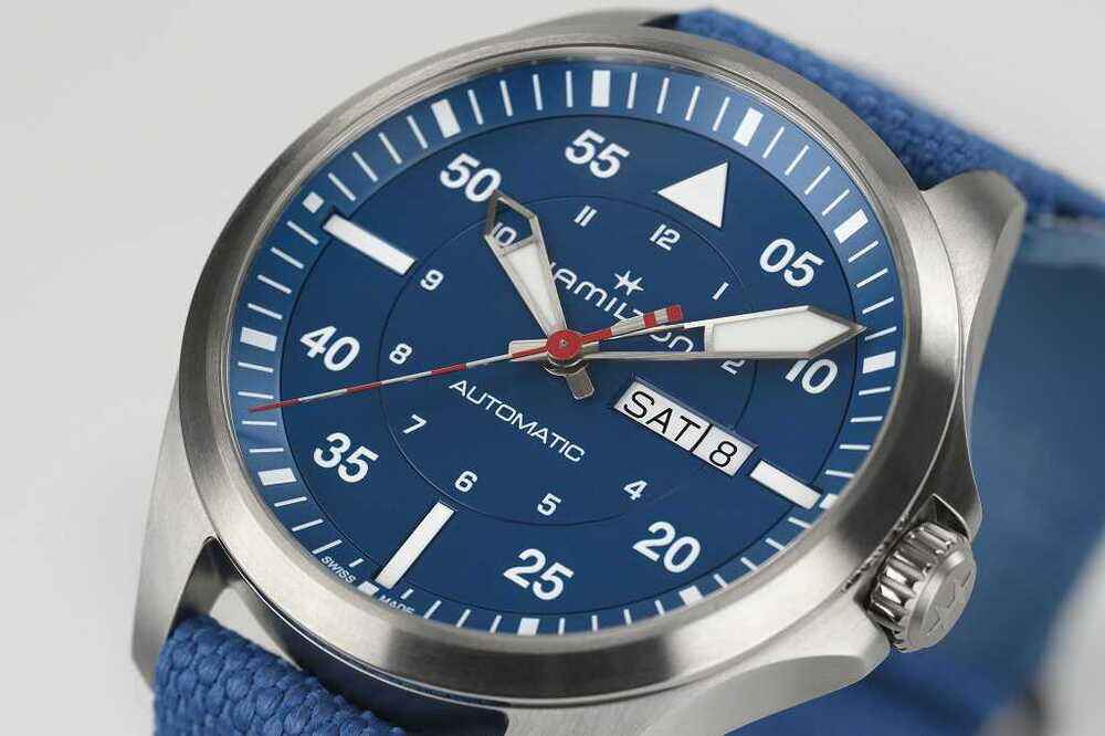 Hamilton Khaki Aviation Pilot Air Glaciers 42mm