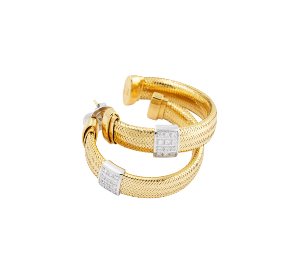 Ponte Vecchio Gioielli Nobile hoop earrings Ponte Vecchio Gioielli Nobile hoop earrings