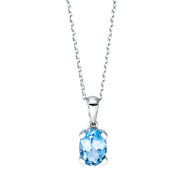 Brogle Classic Kette mit Topasanhänger Brogle Classic Kette mit Topasanhänger