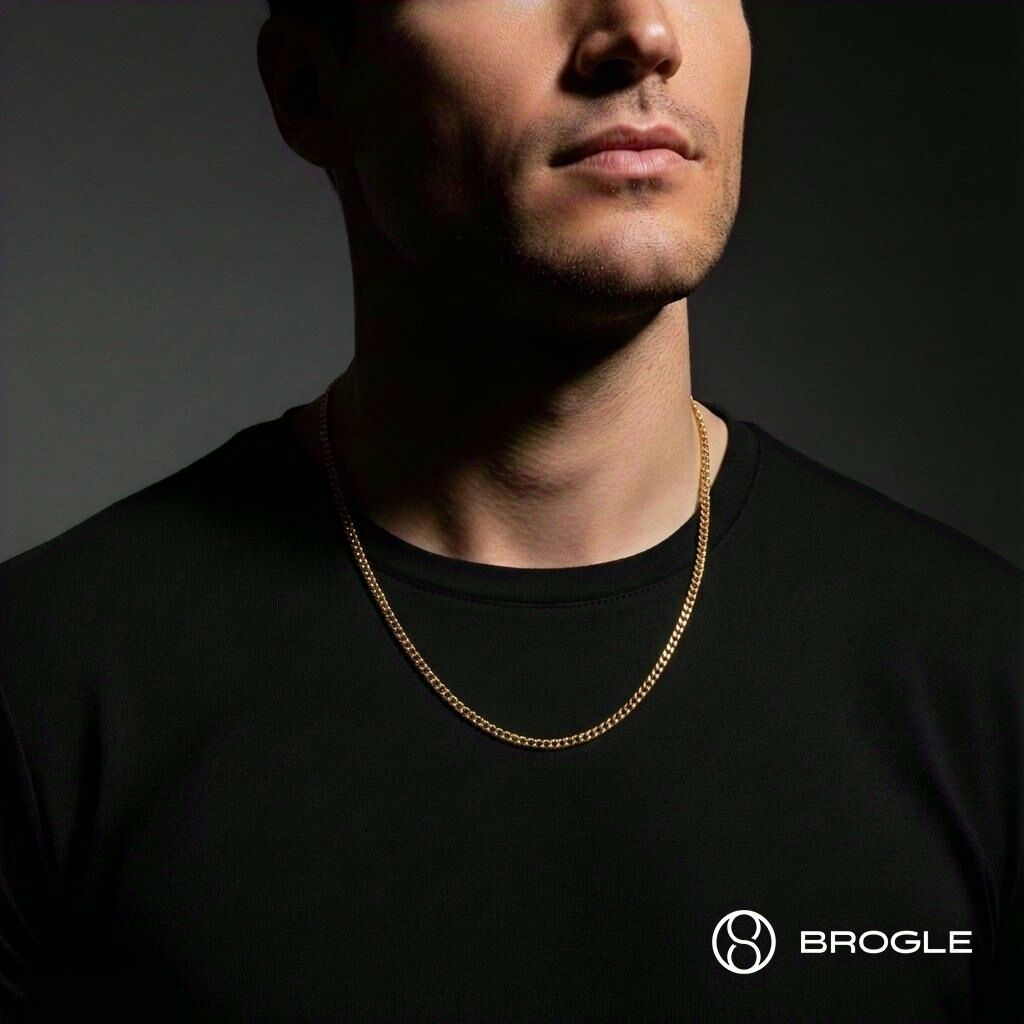 Brogle Classic Panzerkette 2-seitig diamantiert 3mm Brogle Classic Panzerkette 2-seitig diamantiert 3mm