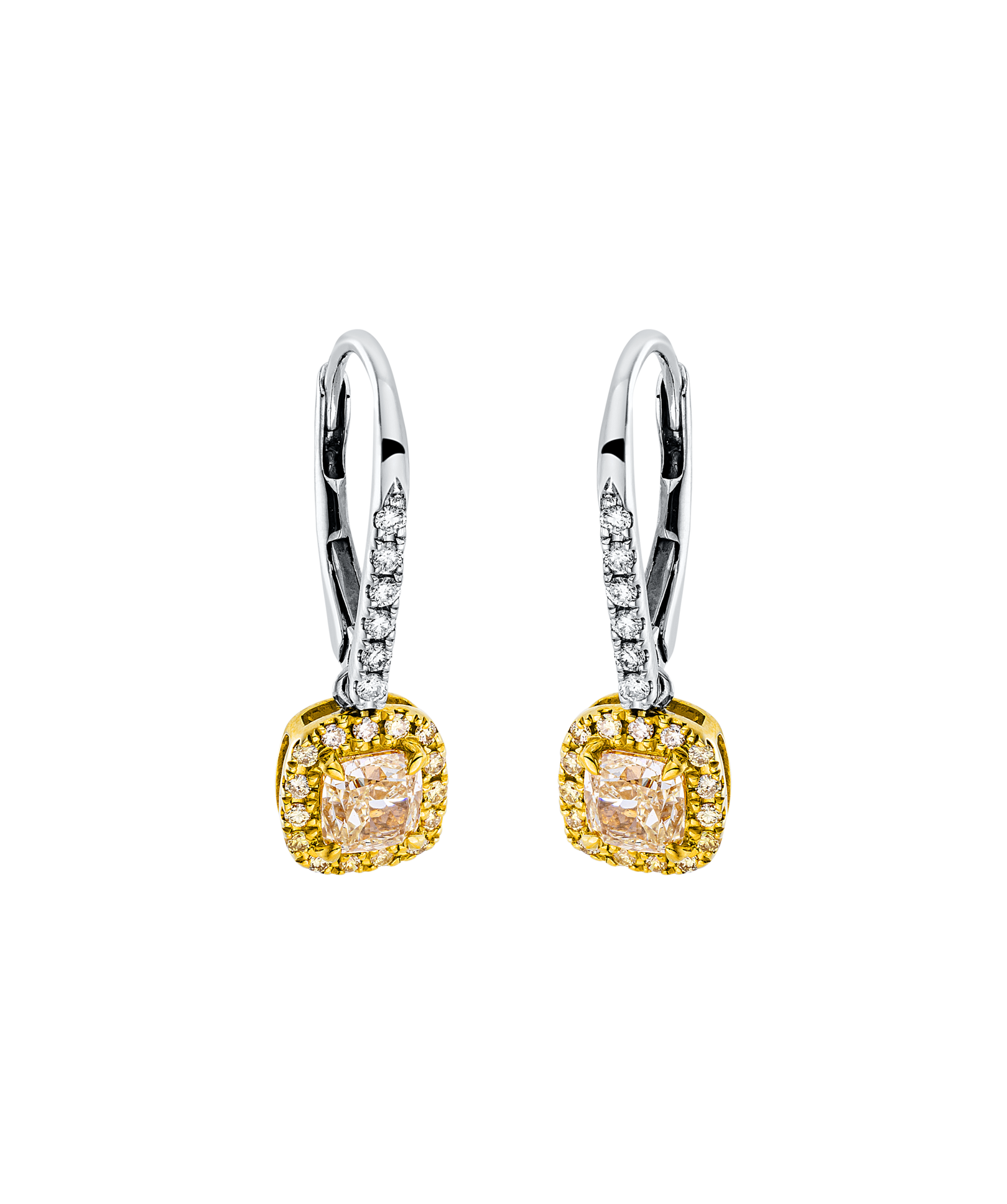 Brogle Classic Bicolor Diamantohrhänger Brogle Classic Bicolor Diamantohrhänger