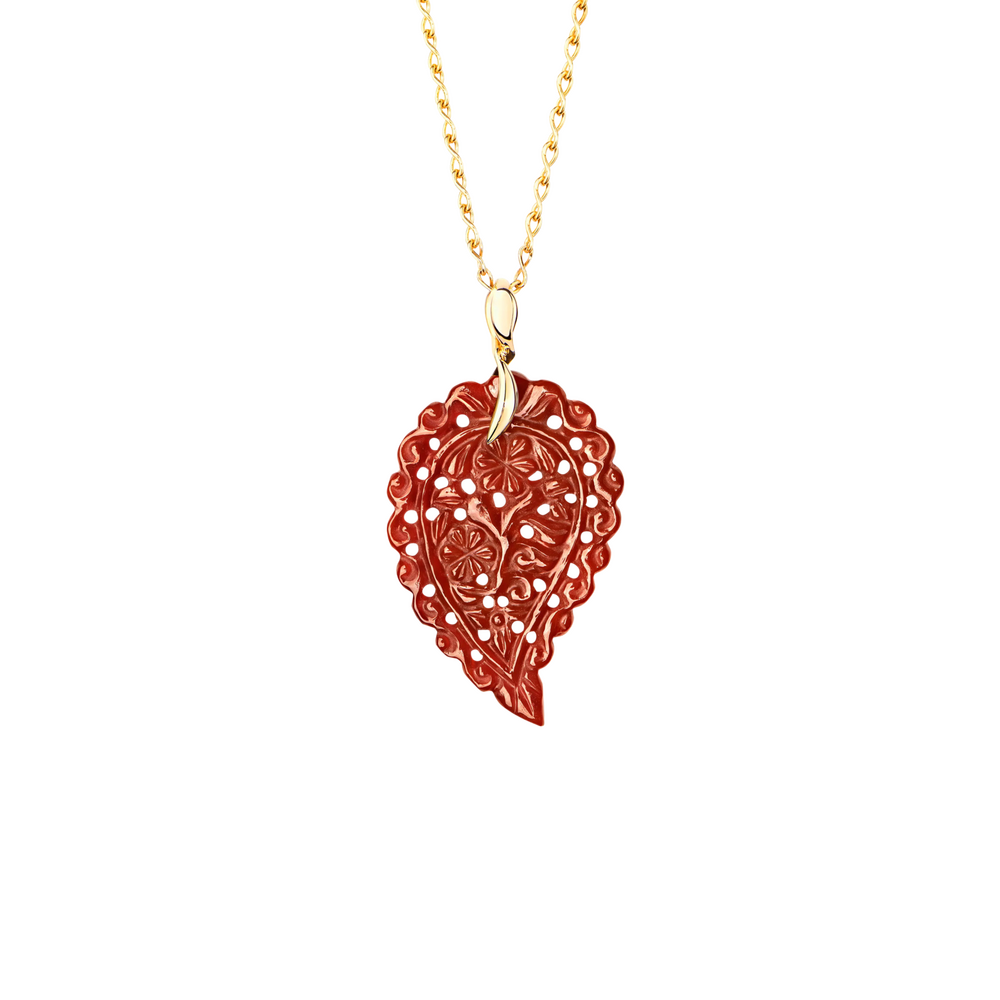 Tamara Comolli Leaf Onyx M Pendant Tamara Comolli Leaf Onyx M Pendant