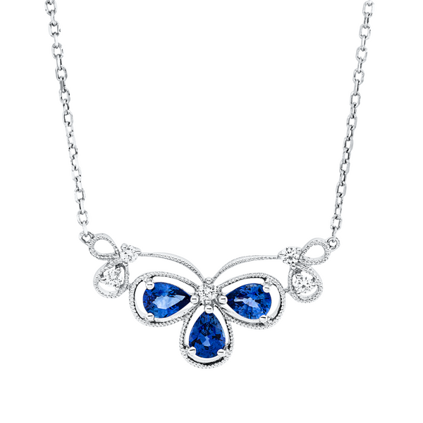 Brogle Classic Kette mit Saphiranhänger Brogle Classic Kette mit Saphiranhänger