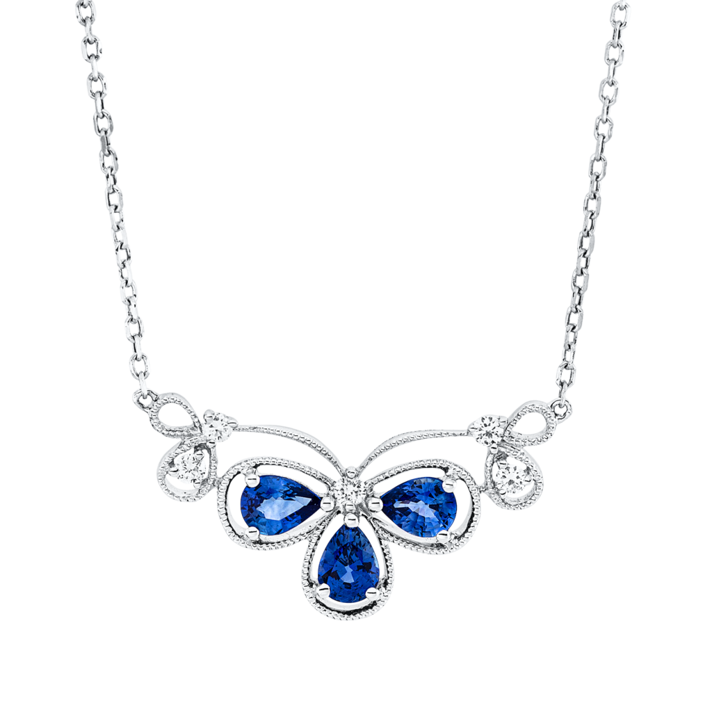 Brogle Classic Kette mit Saphiranhänger Brogle Classic Kette mit Saphiranhänger