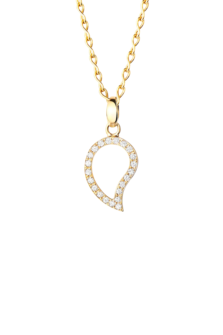 Tamara Comolli Signature Drop Pavéline Small Anhänger Tamara Comolli Signature Drop Pavéline Small Anhänger