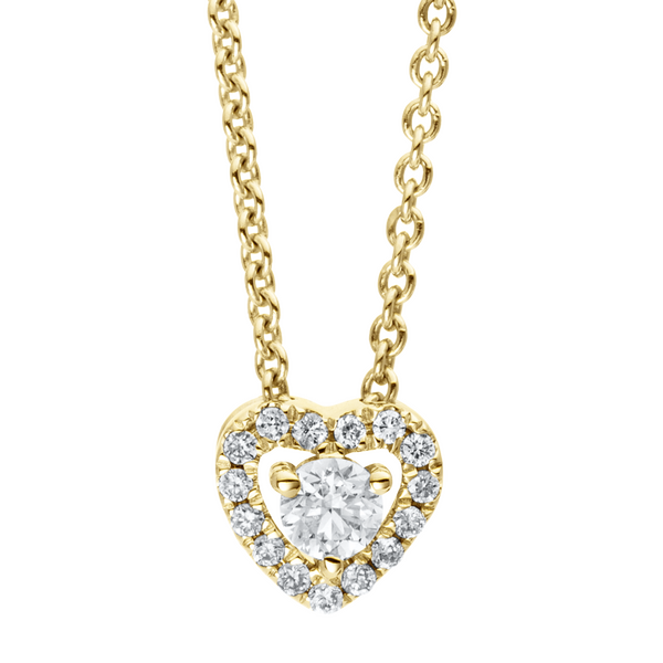 Brogle Classic Kette mit Diamantherz Brogle Classic Kette mit Diamantherz