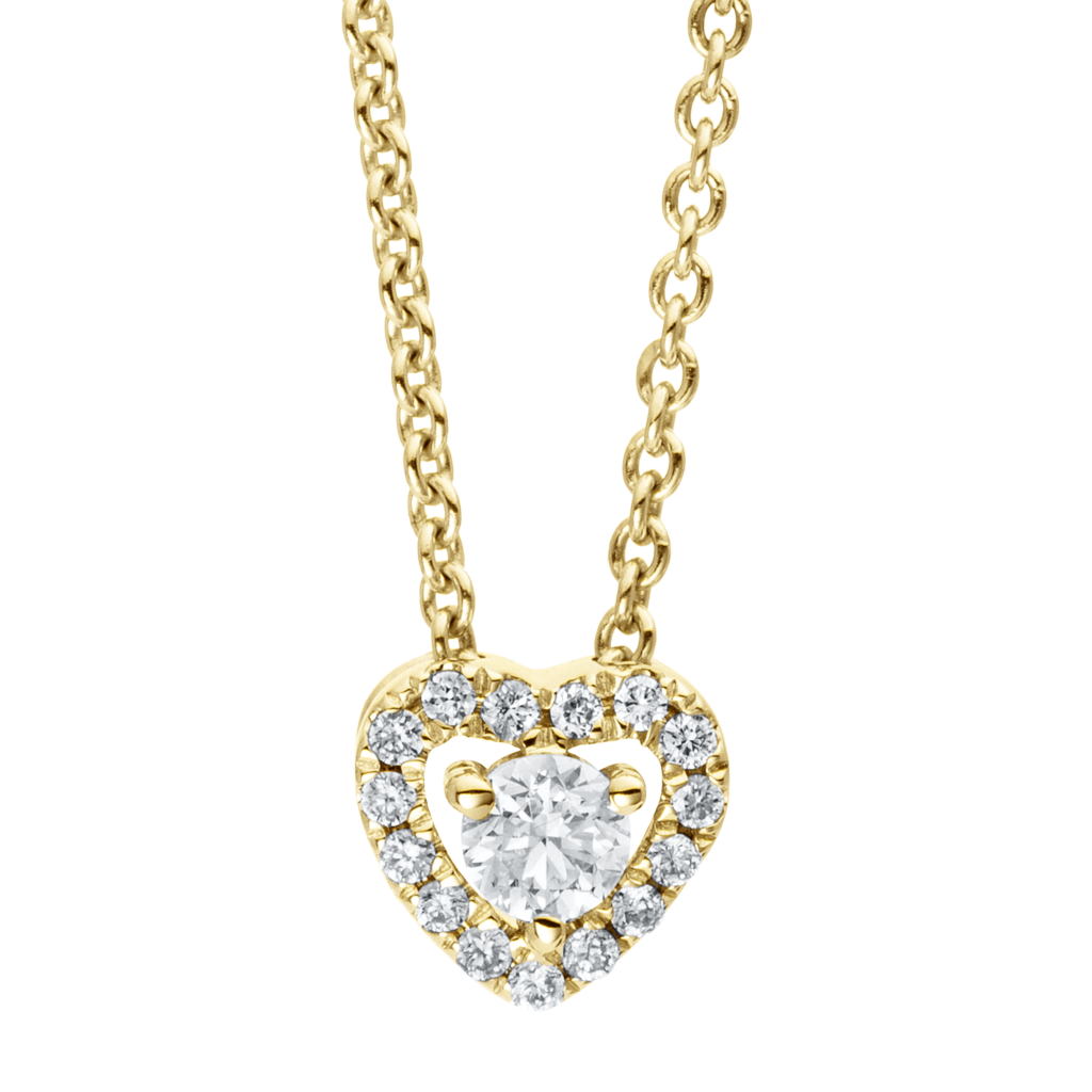 Brogle Classic Kette mit Diamantherz Brogle Classic Kette mit Diamantherz