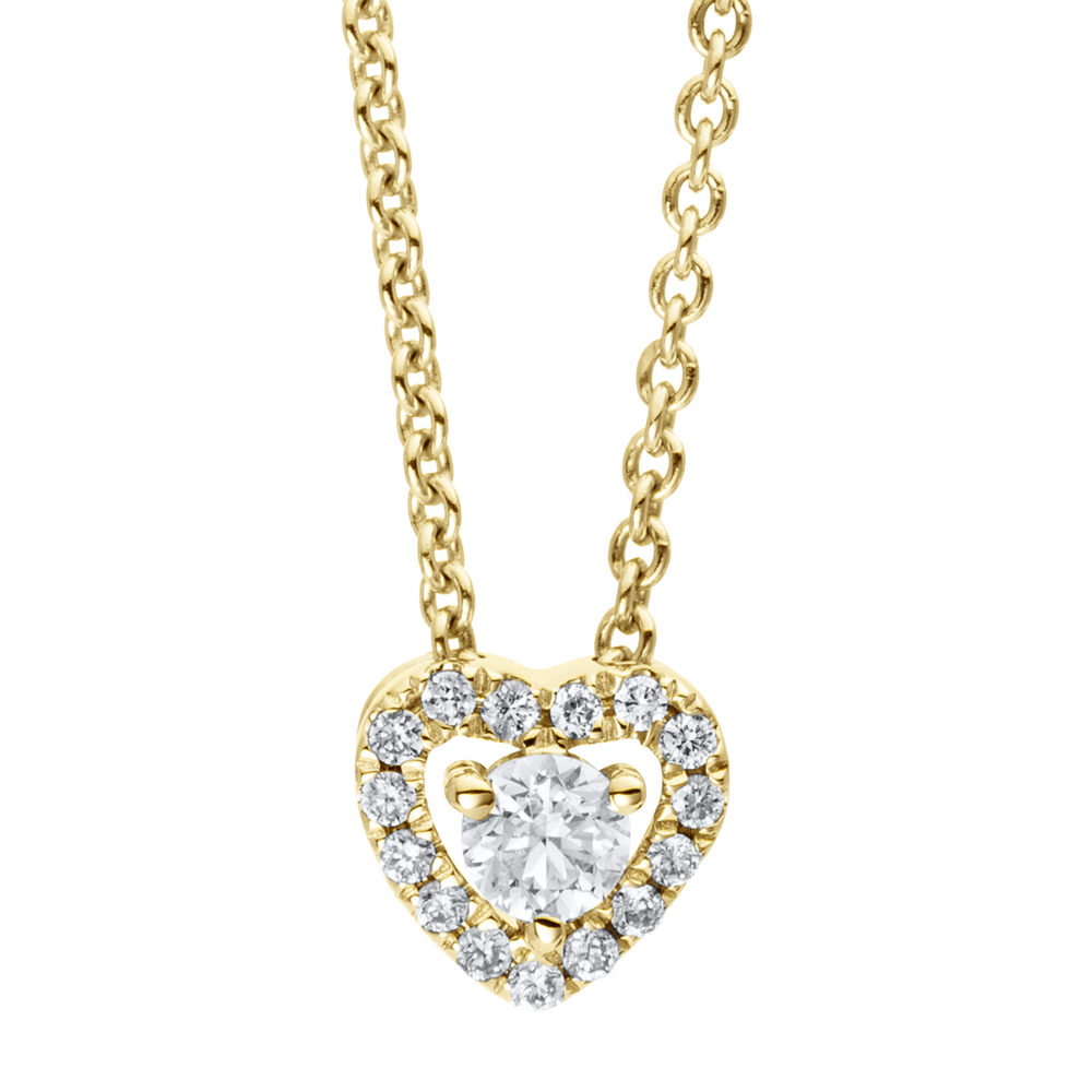 Brogle Classic Kette mit Diamantherz Brogle Classic Kette mit Diamantherz