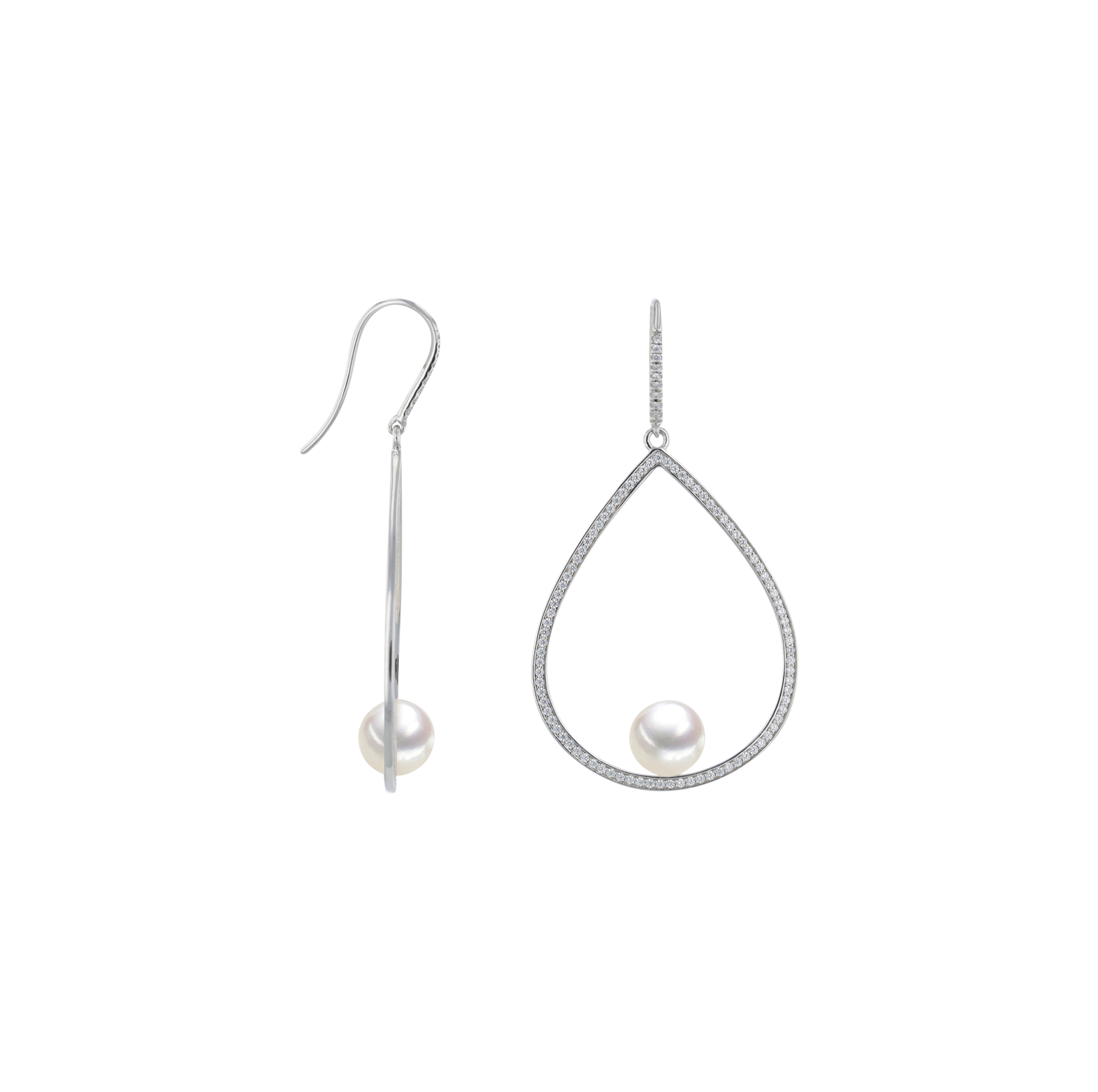 Brogle Classic freshwater pearl earrings