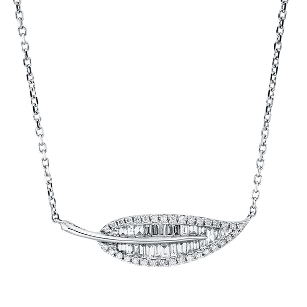 Brogle Classic necklace with diamond pendant Brogle Classic necklace with diamond pendant