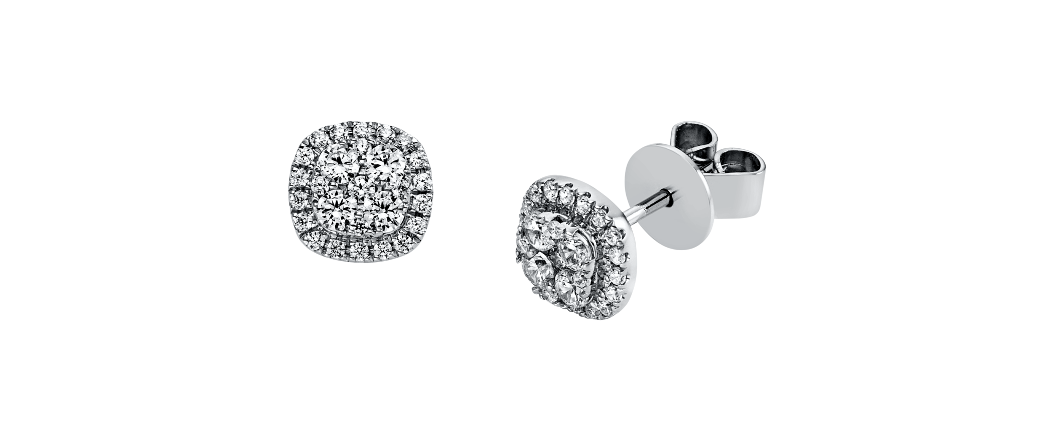 Brogle Classic diamond stud earrings Brogle Classic diamond stud earrings