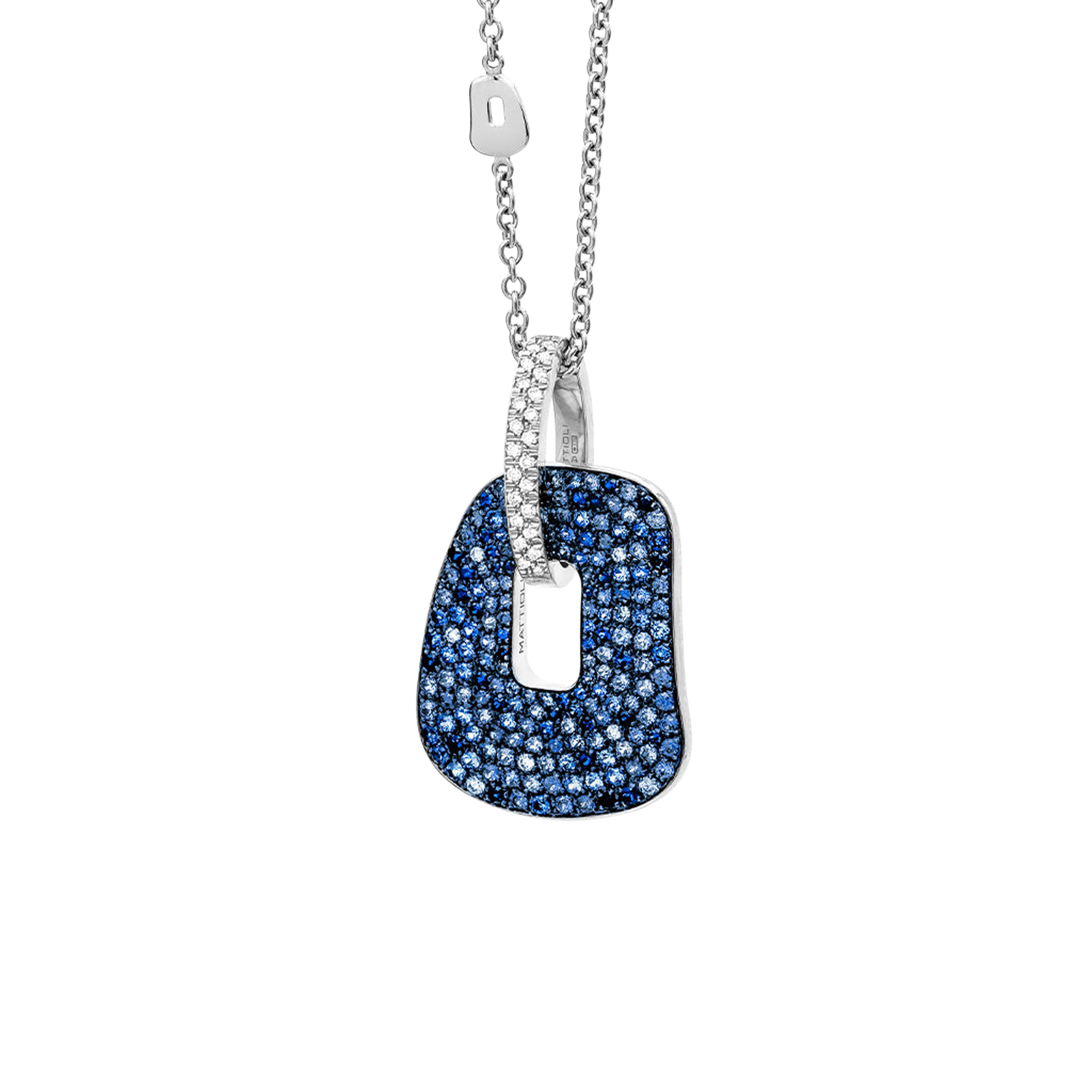 Mattioli Puzzle Unica necklace with pendant, large Mattioli Puzzle Unica necklace with pendant, large
