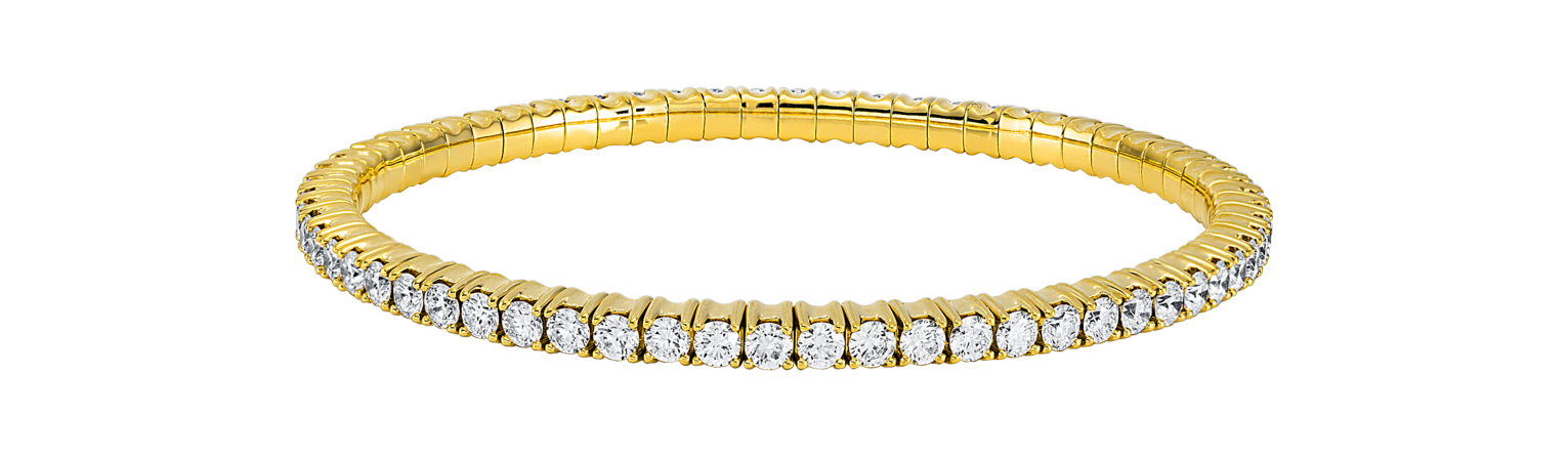 Brogle Selection flexible tennis bracelet Brogle Selection flexible tennis bracelet