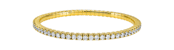 Brogle Selection flexible tennis bracelet Brogle Selection flexible tennis bracelet