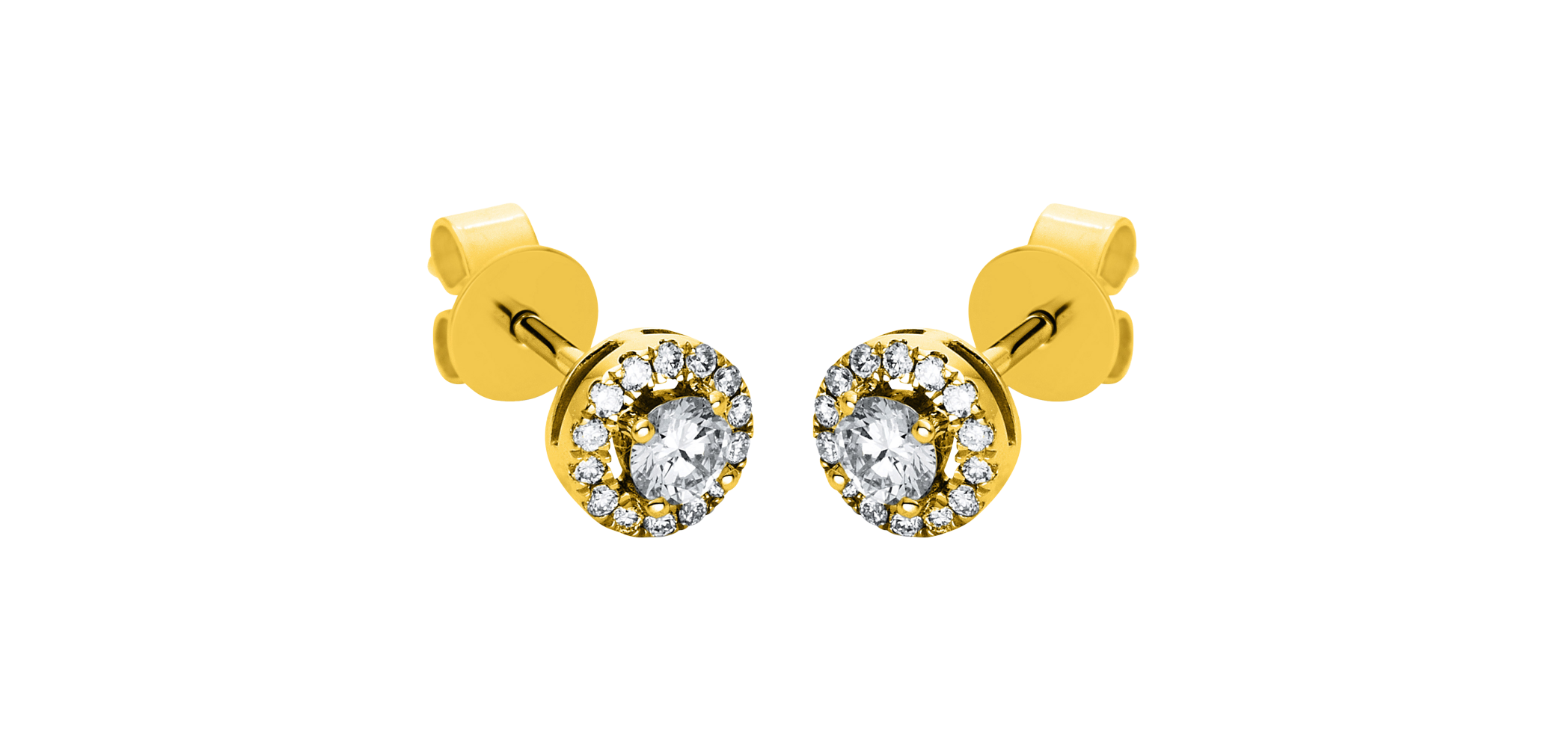 Brogle Selection Illusion Stud Earrings Brogle Selection Illusion Stud Earrings