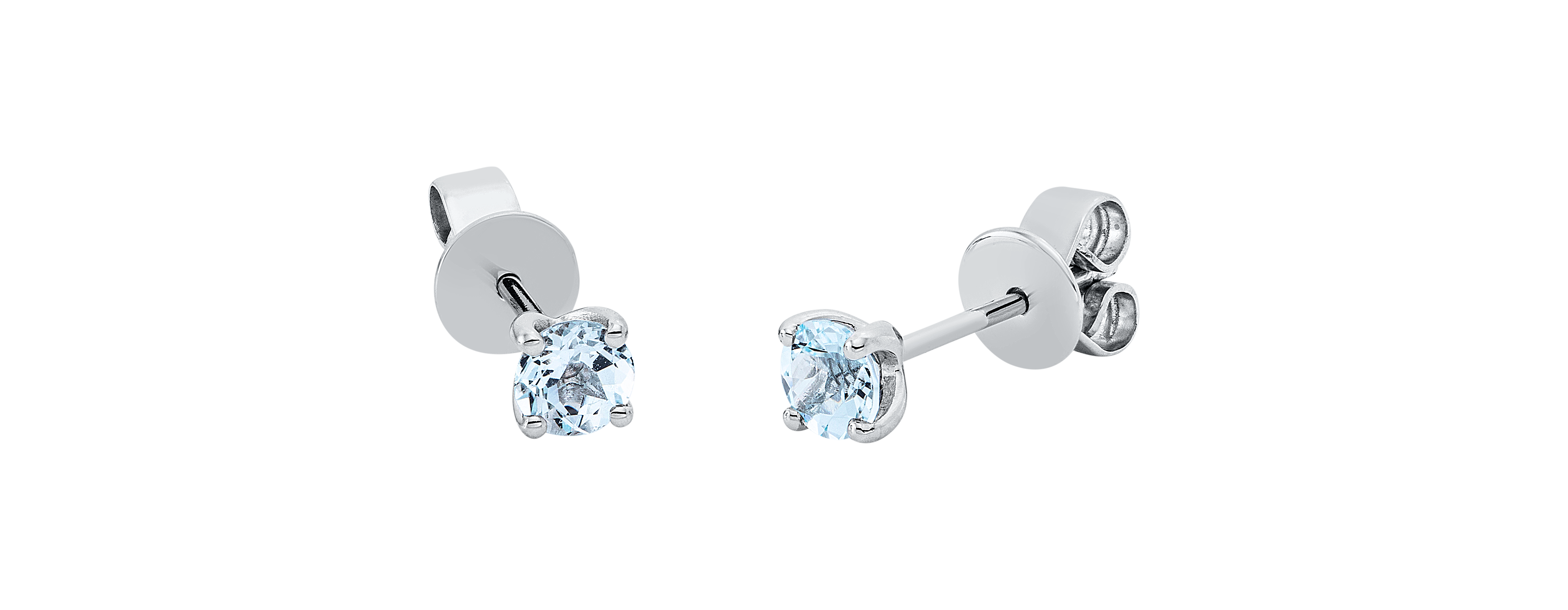 Brogle Classic Sky topaz stud earrings
