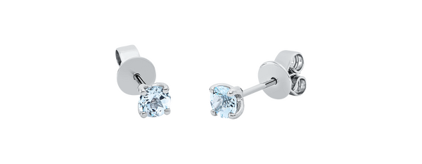 Brogle Classic Sky topaz stud earrings