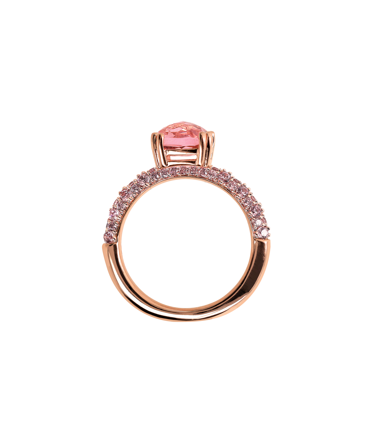 Bronzallure Preziosa solitaire ring Bronzallure Preziosa solitaire ring