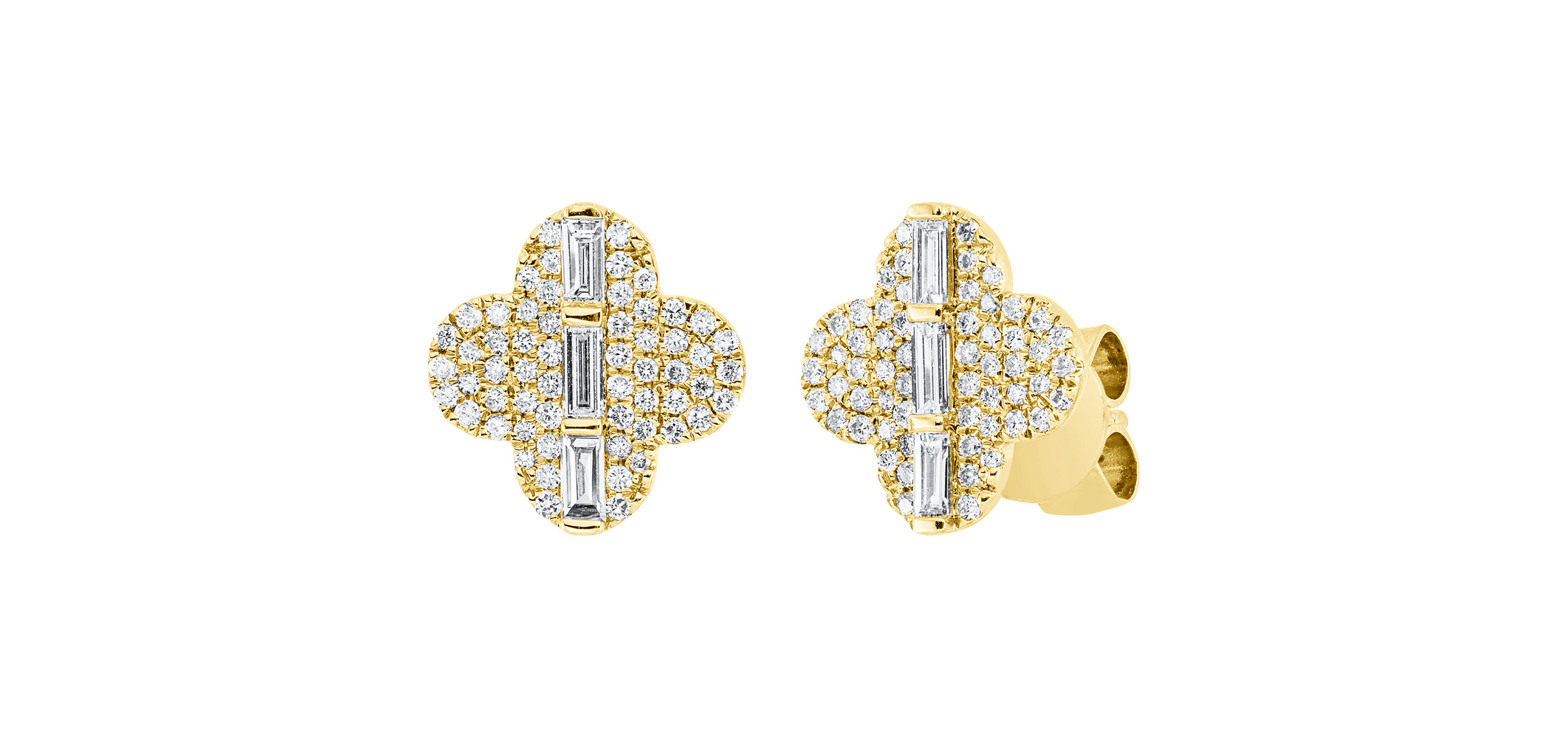 Brogle Classic diamond stud earrings