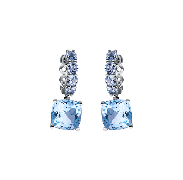 Brogle Classic Sky topaz earrings