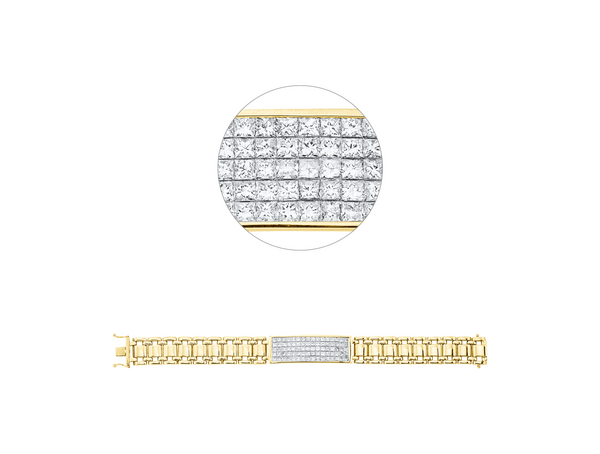 Brogle Selection bicolor diamond bracelet