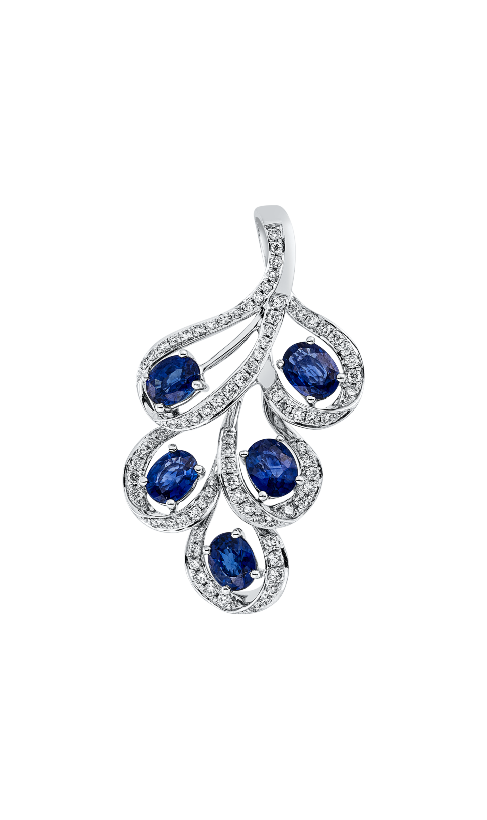Brogle Classic sapphire pendant