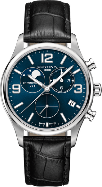 Certina DS-8 Quartz Chrono Moonphase 42mm