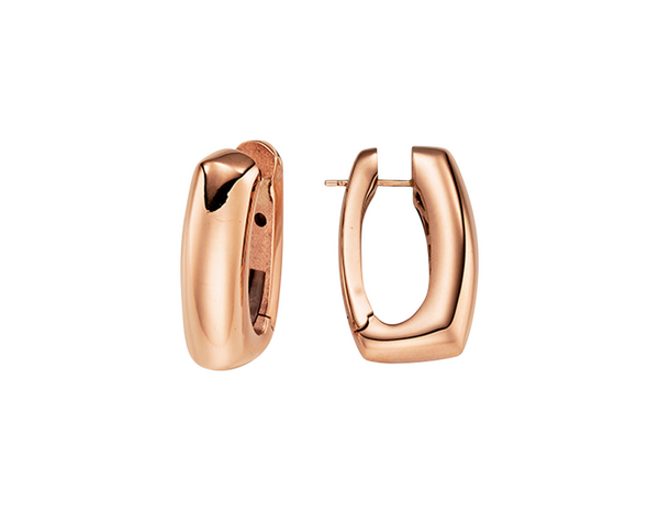 Brogle Classic gold hoop earrings Brogle Classic gold hoop earrings