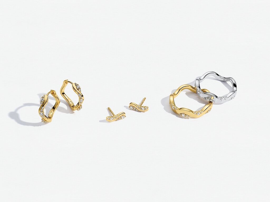 SIF Jakobs Ellera Waves Altro Ohrstecker SIF Jakobs Ellera Waves Altro Ohrstecker