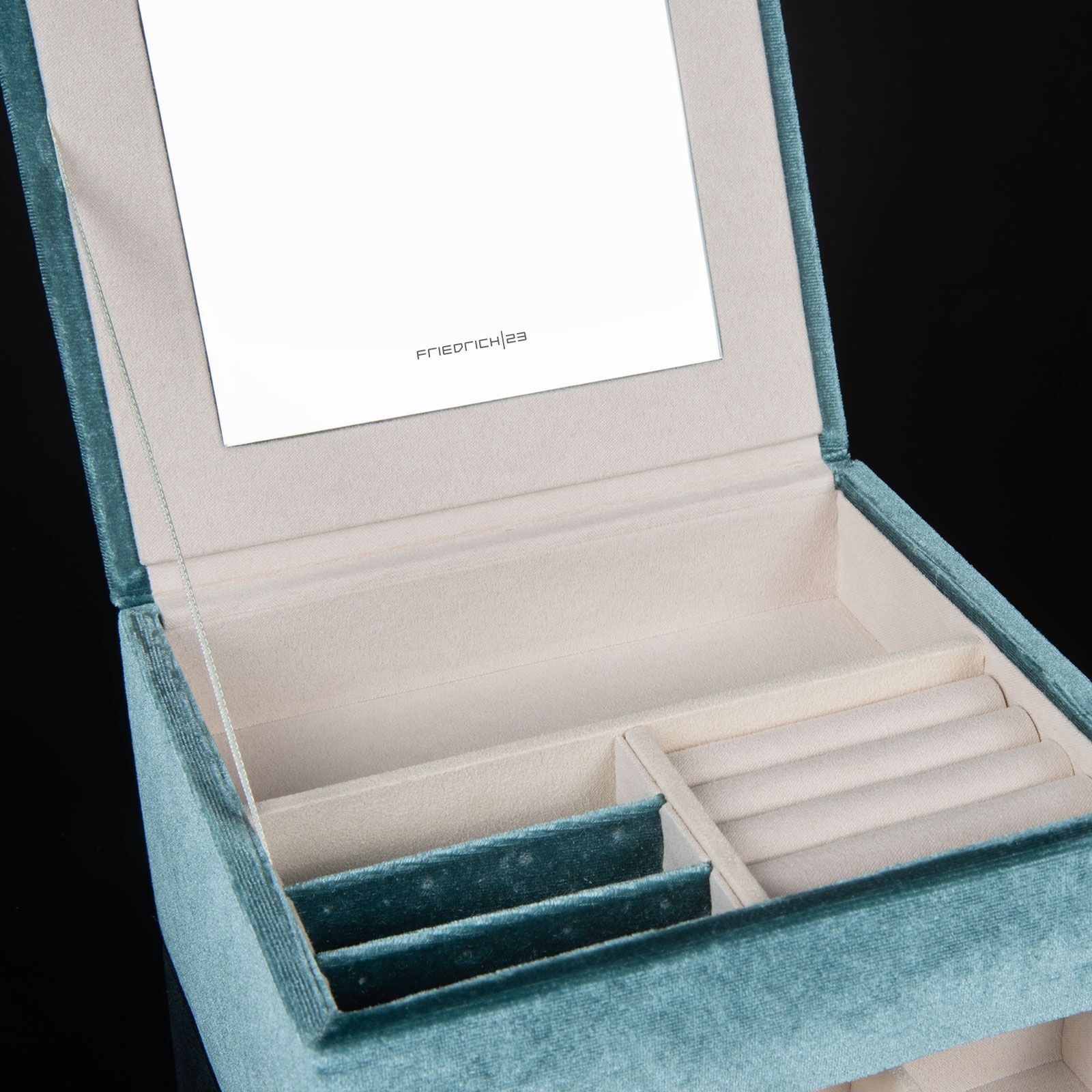 Friedrich Schmuckkästchen Chenille - Türkis Friedrich Schmuckkästchen Chenille - Türkis