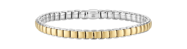 Brogle Classic Bicolor Wendearmband flexibel 6mm Brogle Classic Bicolor Wendearmband flexibel 6mm