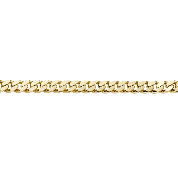 Brogle Classic armoured bracelet 2-sided diamond cut 10mm Brogle Classic armoured bracelet 2-sided diamond cut 10mm