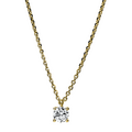 Brogle solitaire necklace Julia up to 0.25 carat