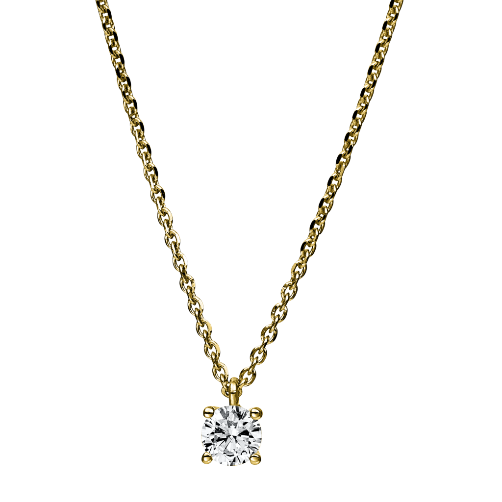 Brogle solitaire necklace Julia up to 0.25 carat Brogle solitaire necklace Julia up to 0.25 carat