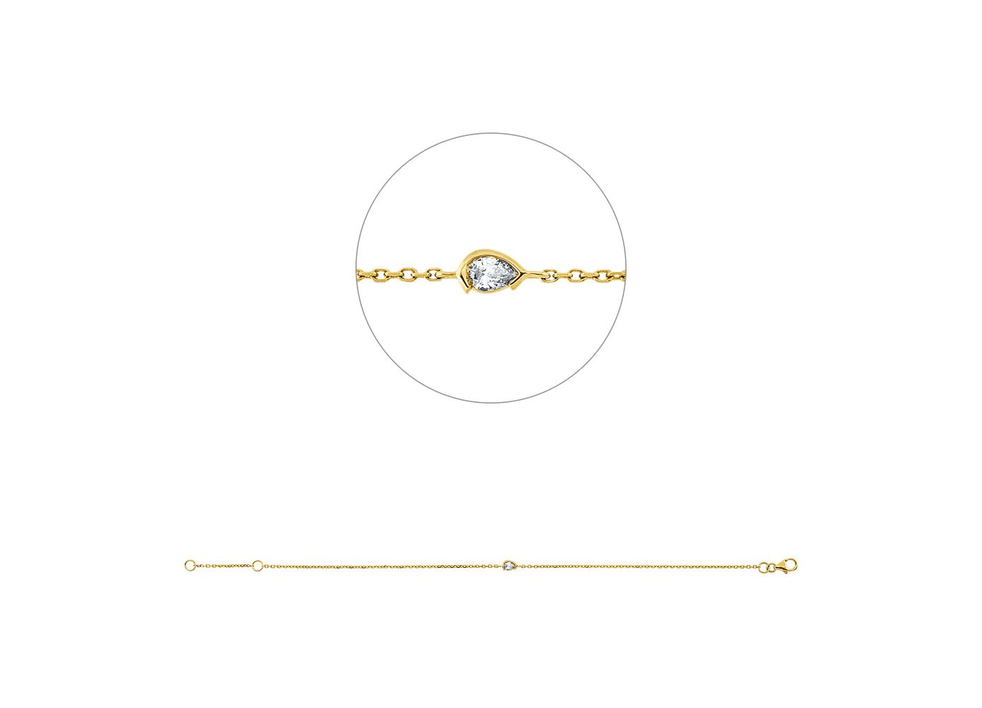 Brogle Classic diamond bracelet