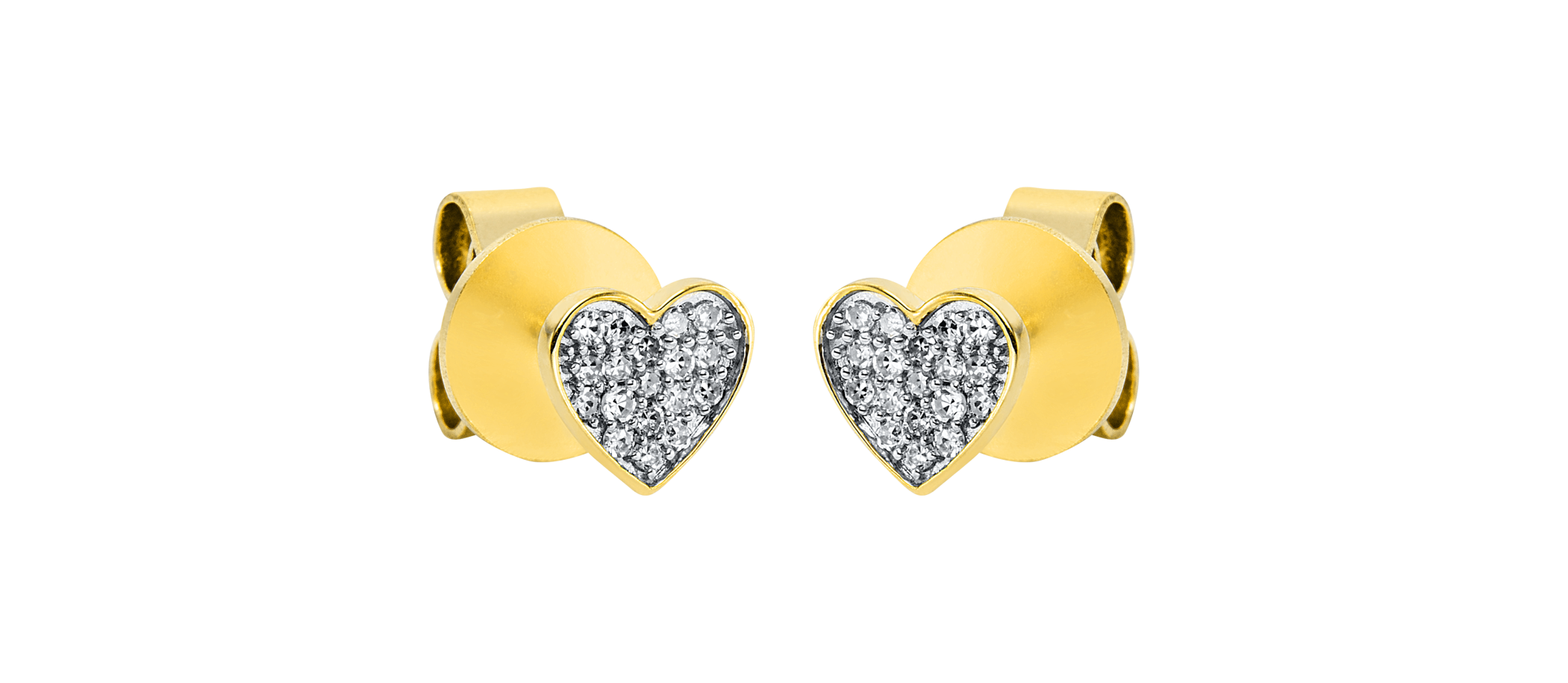 Brogle Classic Diamantherzohrstecker