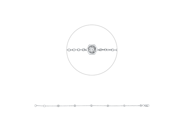 Brogle Classic diamond bracelet