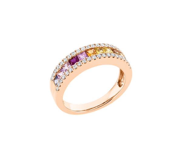 Brogle Classic Sapphire Ring Rainbow Brogle Classic Sapphire Ring Rainbow