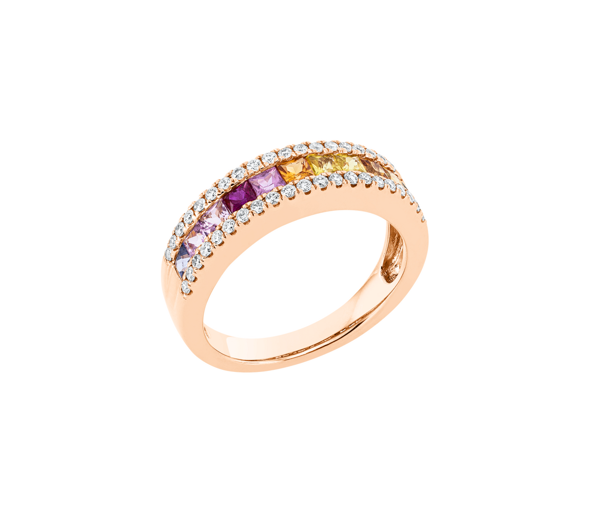 Brogle Classic Sapphire Ring Rainbow Brogle Classic Sapphire Ring Rainbow