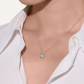 Pomellato Nudo Sky topaz necklace with pendant