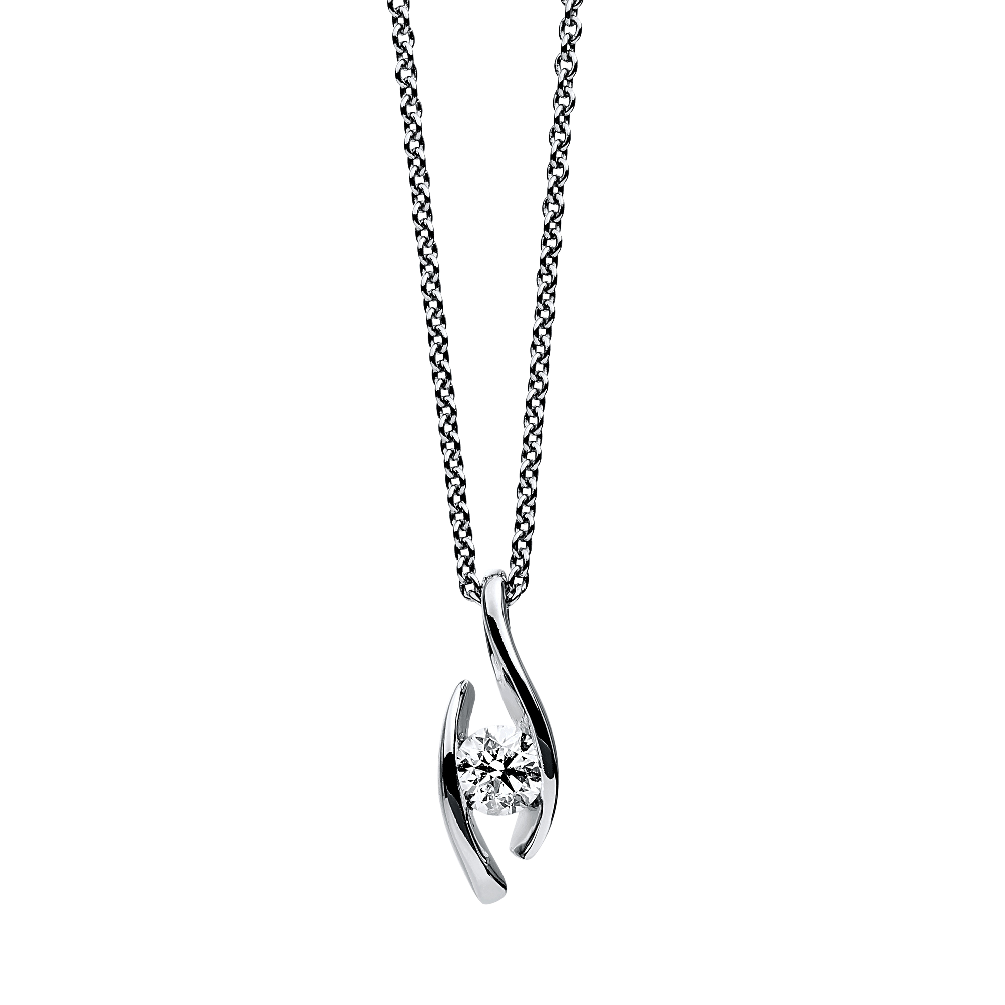 Brogle solitaire necklace Brogle solitaire necklace
