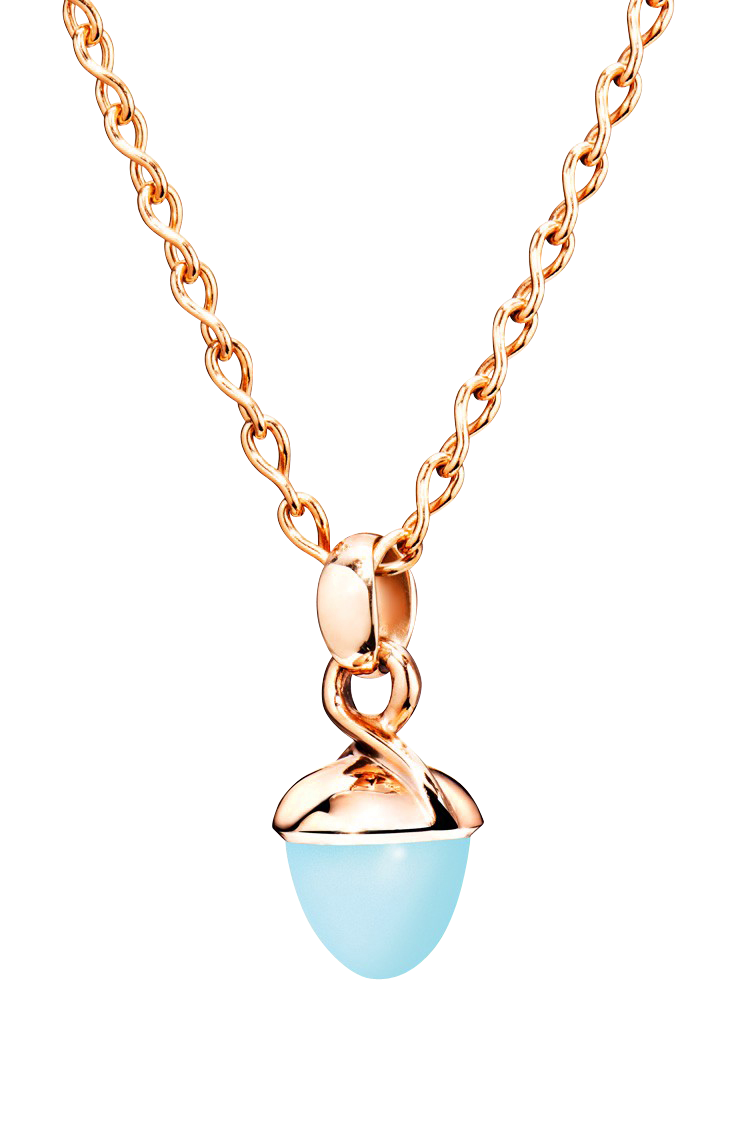 Tamara Comolli Mikado Bouquet Aqua-Chalcedon Anhänger Tamara Comolli Mikado Bouquet Aqua-Chalcedon Anhänger