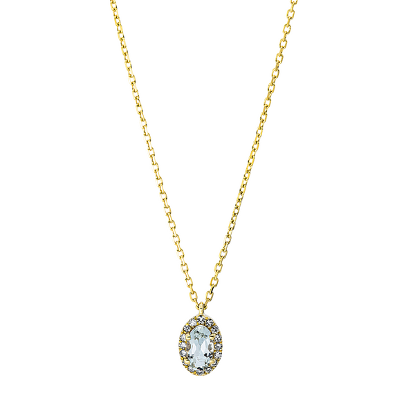 Brogle Classic Kette mit Amethystanhänger