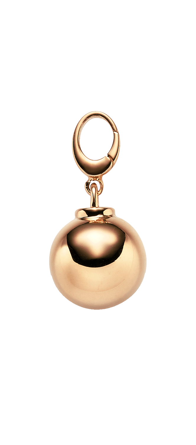Brogle Classic Kugeleinhänger aus Gold 14mm