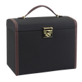 Friedrich Jewelry Case Copenhagen 2.0 L - Black/Rouge