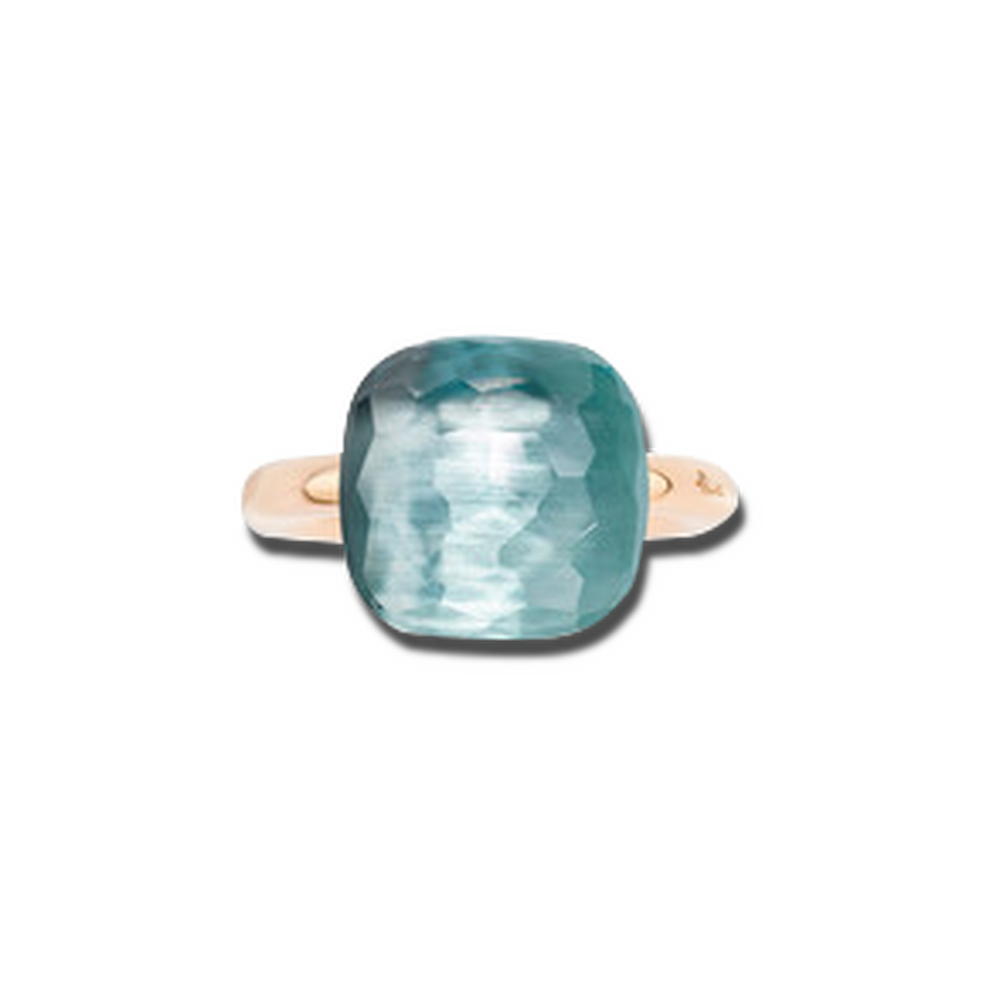 Pomellato Nudo Assoluto Blue Topaz Ring