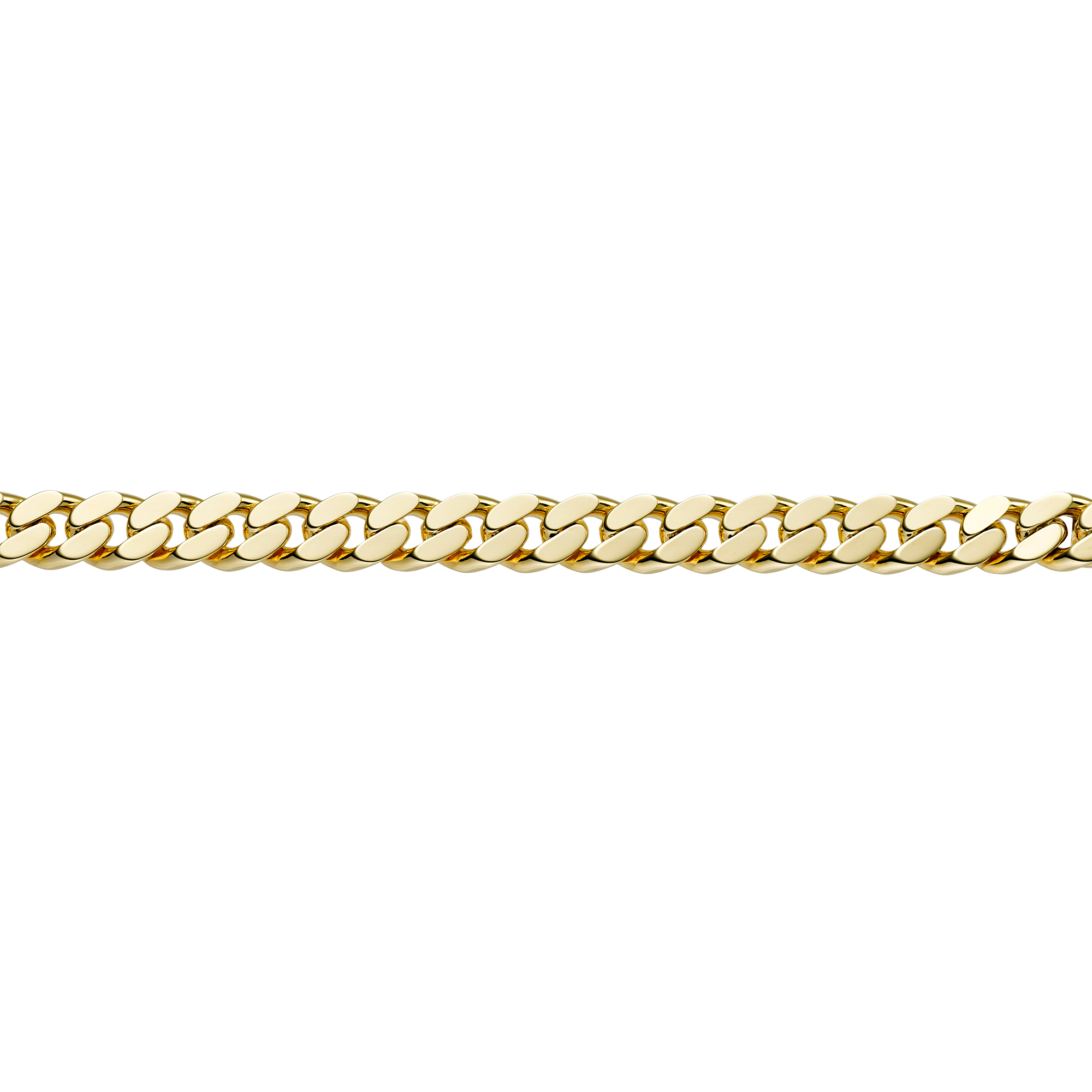 Brogle Classic armoured bracelet 2-sided diamond cut 10mm Brogle Classic armoured bracelet 2-sided diamond cut 10mm