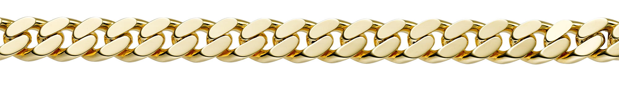 Brogle Classic armoured bracelet 2-sided diamond cut 10mm Brogle Classic armoured bracelet 2-sided diamond cut 10mm