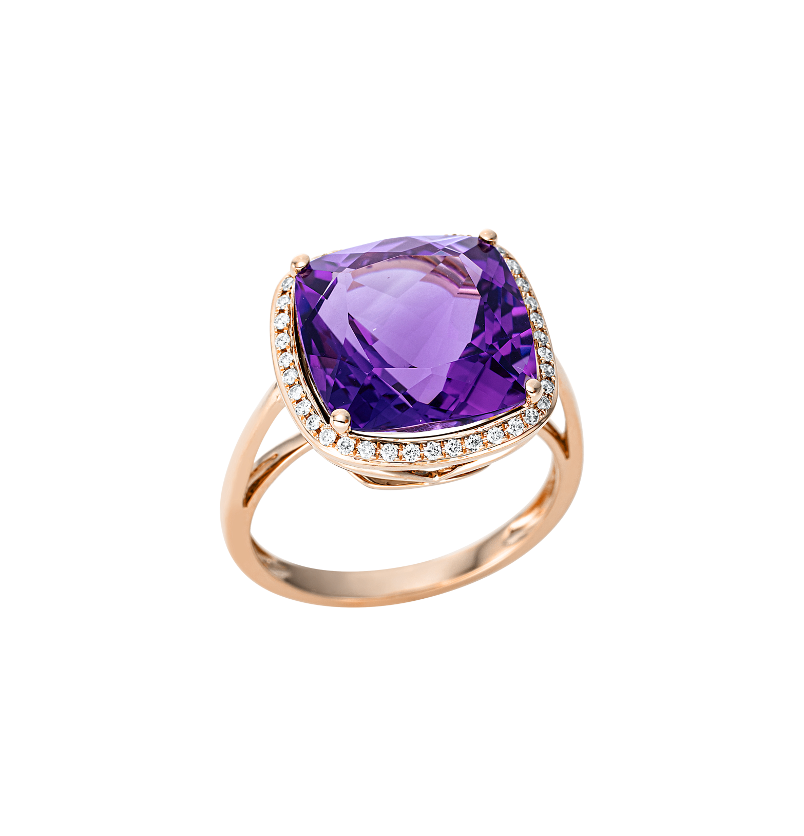 Brogle Classic Amethyst ring Brogle Classic Amethyst ring