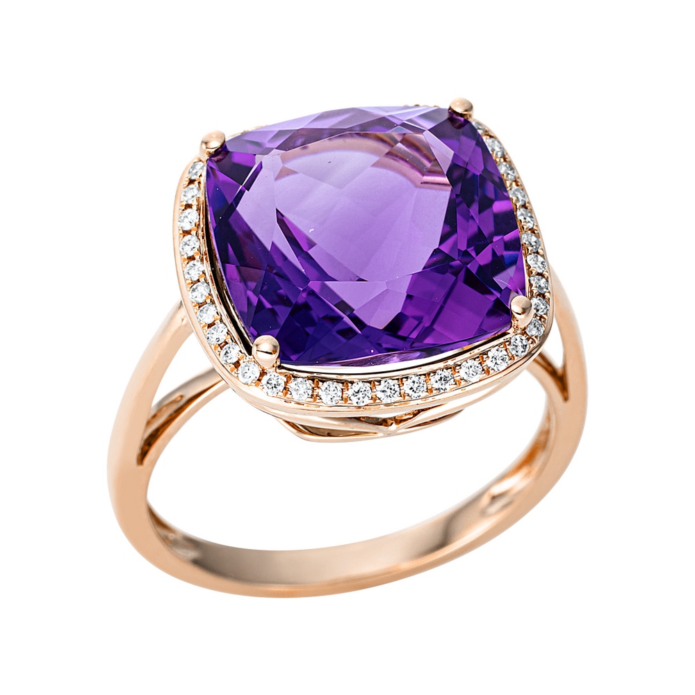 Brogle Classic Amethyst ring Brogle Classic Amethyst ring
